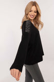 Chic Women's Sweater with Rhinestone Accents for Any Occasion