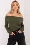 Chic Off-the-Shoulder Women's Sweater for Everyday Elegance