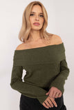 Chic Off-the-Shoulder Women's Sweater for Everyday Elegance