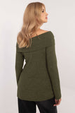 Chic Off-the-Shoulder Women's Sweater for Everyday Elegance