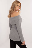 Elegant Off-the-Shoulder Women's Sweater for Everyday Style