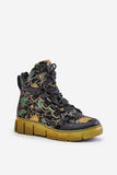 Stylish Leather Women's Boots with Comfortable Insole