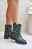 Stylish Natural Leather Boots with Zipper and Felt Lining