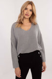 Elegant Shiny Thread Women's Sweater for Everyday Wear