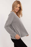 Elegant Shiny Thread Women's Sweater for Everyday Wear