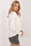 Elegant Women's Shiny Thread Sweater for Everyday Style