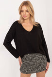 Elegant Shiny Thread Women's Sweater for Everyday Style