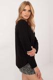 Elegant Shiny Thread Women's Sweater for Everyday Style