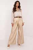 Chic Eco Leather Wide-Leg Pants for Effortless Style