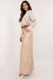 Chic Eco Leather Wide-Leg Pants for Effortless Style