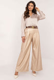 Chic Eco Leather Wide-Leg Pants for Effortless Style