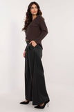 Elegant Eco Leather Wide Leg Pants for Everyday Comfort