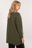Elegant Women's V-Neck Sweater with Scarf - Versatile Style