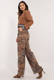 Elegant Animal Motif Trousers for Everyday Style
