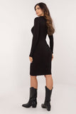 Elegant Bodycon Dress with Long Sleeves and Pencil Cut