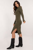 Elegant Pencil Cut Dress with Long Sleeves for Casual Outings