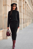 Elegant Knitted Midi Skirt for Stylish Autumn Looks