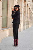 Elegant Knitted Midi Skirt for Stylish Autumn Looks