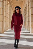 Elegant Midi Knitted Skirt for Stylish Autumn Looks