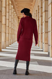 Elegant Midi Knitted Skirt for Stylish Autumn Looks