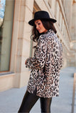 Chic Button-Up Shirt with Elegant Side Slits and Patterns