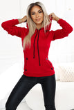 Cozy Red Hoodie with Pockets for Everyday Comfort