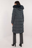 Classic Long Down Jacket with Detachable Hood for Cold Weather