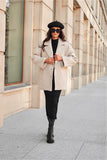 Quilted Insulated Jacket with Classic Collar & Pockets