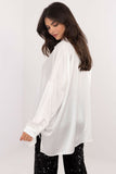 Elegant Women's Shirt with Feathered Cuffs for Any Occasion