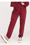 Comfortable Cotton Sweatpants with Wide Elastic Waistband