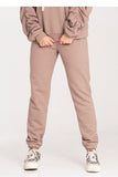 Comfortable Cotton Sweatpants with Wide Elastic Waistband