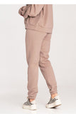 Comfortable Cotton Sweatpants with Wide Elastic Waistband
