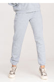 Comfortable Cotton Sweatpants with Wide Elastic Waistband