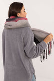 Elegant Colorful Scarf with Tassels for Autumn-Winter Style