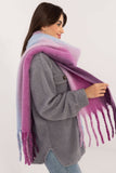Elegant Colorful Scarf with Tassels for Stylish Outfits