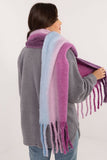 Elegant Colorful Scarf with Tassels for Stylish Outfits