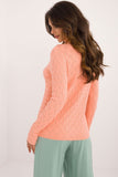 Chic Openwork Turtleneck Sweater for Everyday Elegance