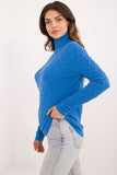 Chic Openwork Turtleneck Sweater for Everyday Elegance