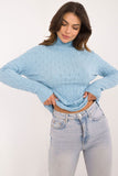 Chic Openwork Turtleneck Sweater for Everyday Elegance