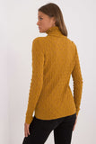Chic Openwork Turtleneck Sweater for Everyday Elegance