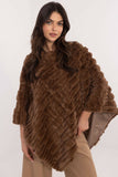 Versatile Textured Poncho for Effortless Everyday Style