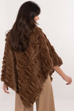Versatile Textured Poncho for Effortless Everyday Style