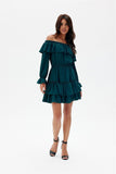Charming Ruffled Spanish-Style Mini Dress for Every Occasion