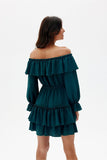 Charming Ruffled Spanish-Style Mini Dress for Every Occasion