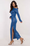 Chic Asymmetrical Evening Dress with Elegant Pencil Cut