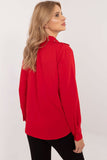 Elegant Women's Classic Shirt with Zircon Detail