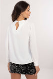 Elegant Puff Sleeve Blouse for Work and Formal Events