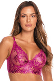 Vibrant Half-Corset with Adjustable Straps & Silver Accents