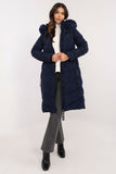 Stylish Long Down Jacket with Detachable Hood for Winter
