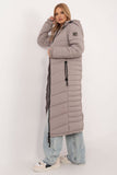 Elegant Long Women's Coat for Cold Weather Comfort